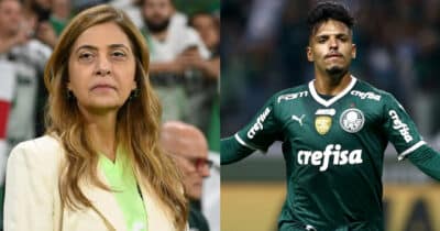 Contrato até 2027: Rival do Palmeiras quer roubar Gabriel Menino (Foto: Reprodução/Montagem TV Foco)