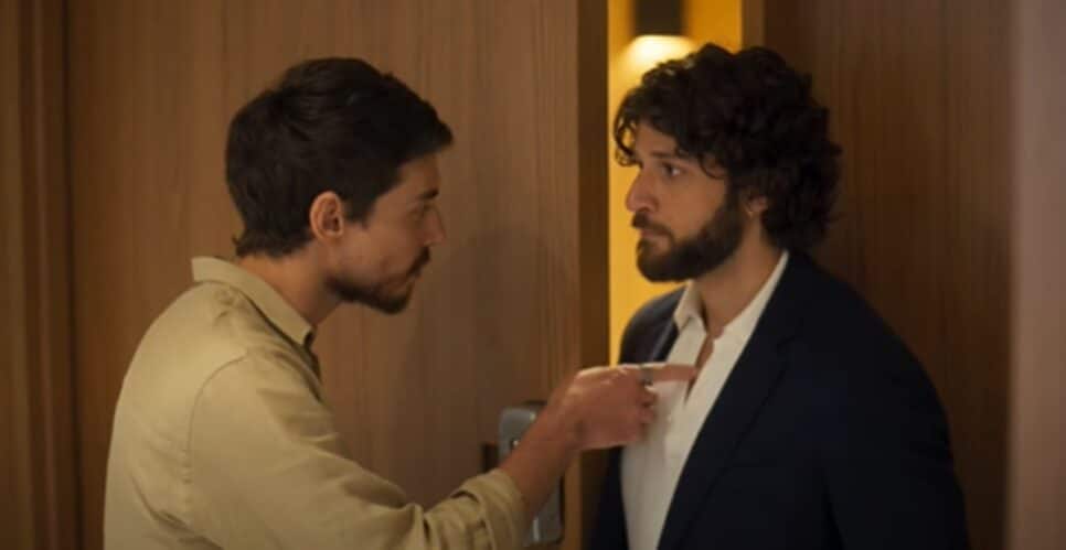 Iberê deu chega pra lá em Mavi (Foto: Reprodução/ TV Globo)