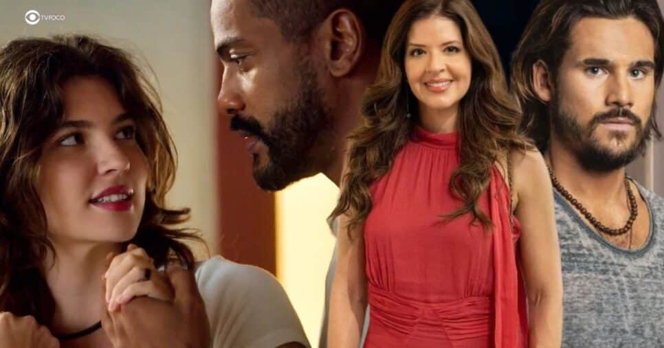 Michele, Daniel, Fátima e Rudá em Mania de Você (Foto: Reprodução / Globo / Montagem TV Foco)