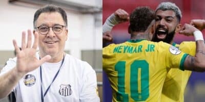 Teixeira sobre retorno de Neymar e Gabigol ao Santos (Reprodução: MB Media)