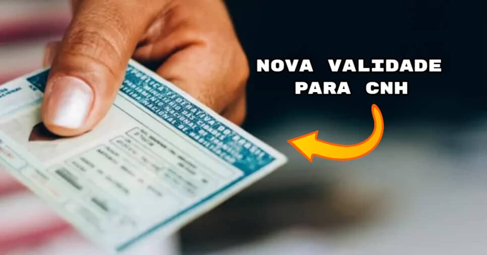 Nova validade mínima para a CNH chega para motoristas (Foto: Divulgação)