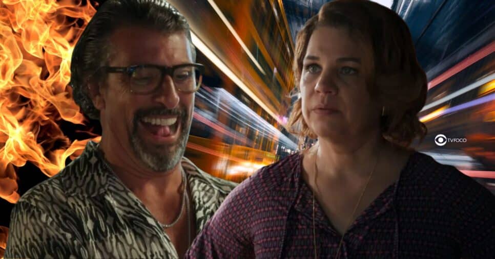 Osmar e Violeta em Volta por Cima (Foto: Reprodução / Globo / Montagem TV Foco)