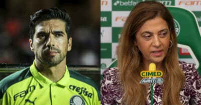 Abel Ferreira ciente: Leila arma reforço no Palmeiras (Foto: reprodução/Montagem TV Foco)