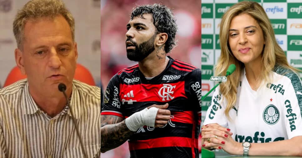 R$187M e sem Gabigol: Flamengo quer craque do Palmeiras (Foto: Reprodução/Montagem TV Foco)