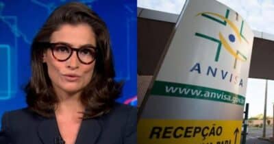 Renata Vasconcellos paralisa JN com proibição da Anvisa contra produto n°1 das mulheres em farmácias - Foto: Internet