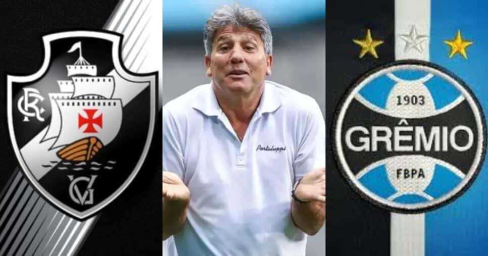 Renato Gaúcho ressurge no Vasco poucos dias após sair do Grêmio - Foto: Internet