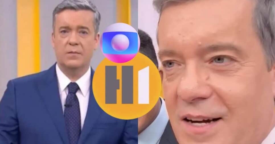 Roberto Kovalick, do Hora 1, vive relação com jornalista há quase 30 anos e assume (Fotos: Reprodução/ Globo/ Instagram/ Montagem)