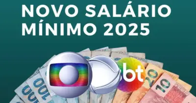 Adeus R$1.412: Globo, Record e SBT paralisadas com novo valor histórico do salário mínimo para 2025