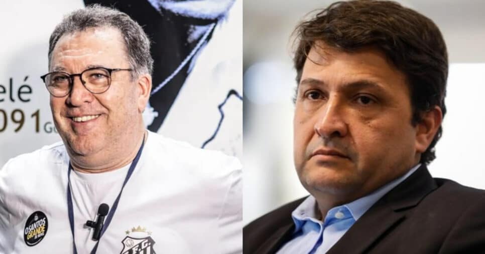 R$29M + Santos: Teixeira se arma pra arrancar craque do Grêmio (Foto: Reprodução/Montagem TV Foco)