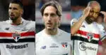 Lucas, Calleri e +5: Zubeldía sofre com debandada no São Paulo (Foto: Reprodução/Montagem TV Foco)