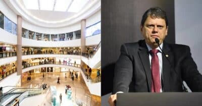 Tarcísio lida com destruição de shopping popular em SP e crava substituto em 2024 - Foto: Internet