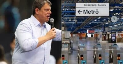 Tarcísio de Freitas confirmou investimento bilionário no Metrô (Foto: Agência Brasil)