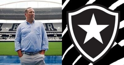 Textor sofre com adeus de estrela nº1 do Botafogo - (Montagem / TV FOCO)