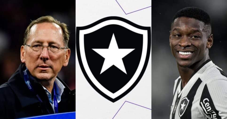Textor lida com terror no Botafogo com adeus de Luiz Henrique e +2 - (Montagem / TV FOCO)