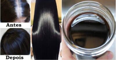 Tinta natural com 2 ingredientes reverte até o último fio de cabelo branco - (Foto: Internet)