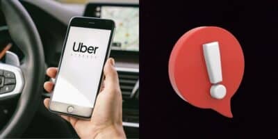 Uber confirma 3 alertas com expulsão de motoristas do aplicativo (Reprodução: Montagem TV Foco)