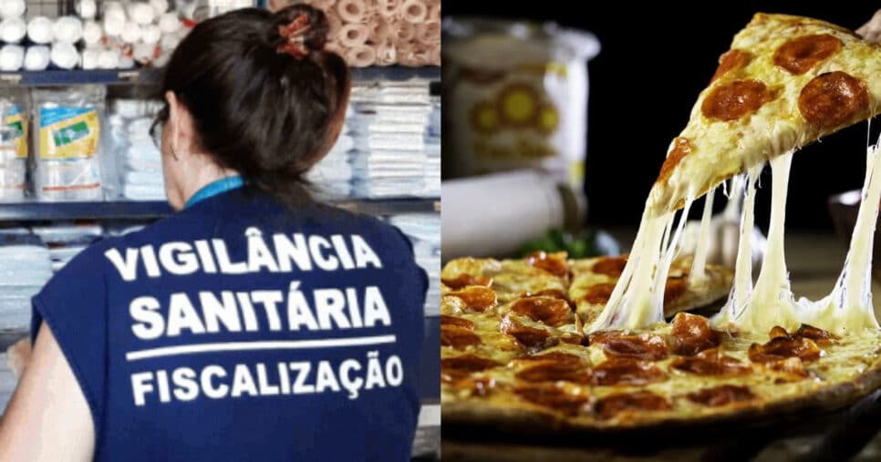 Vigilância Sanitária barra pizzaria (Foto: Divulgação)