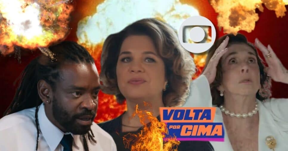 Rasteira de Violeta, segredo de Jão desmascarado e roubo: 3 bombas fazem Volta Por Cima ser incendiada (Fotos: Reprodução/ Globo/ Freepik/ Montagem TV Foco)