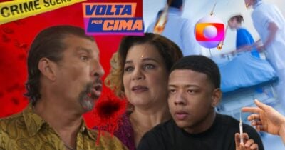 Violeta assassina, Osmar desmascarado e Nando hospitalizado: 3 reviravoltas transformam Volta Por Cima (Fotos: Reprodução/ Freepik/ Globo/ Montagem TV Foco)