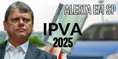 Tarcísio e Nunes cientes: Comunicado sobre DESCONTO no IPVA de SP chega hoje (26/01) e confirma 3 alertas