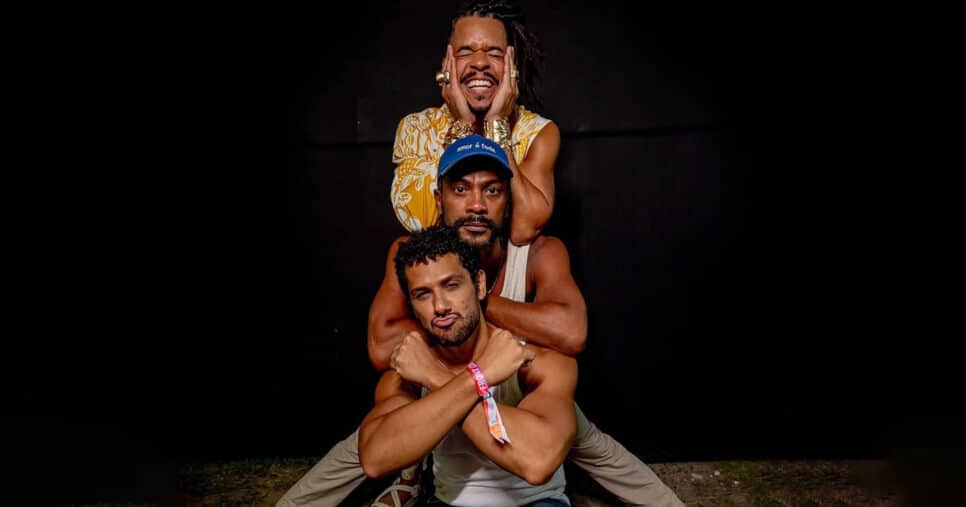 Amaury Lorenzo, Samuel de Assis e Felipe Velozo - Foto - Instagram