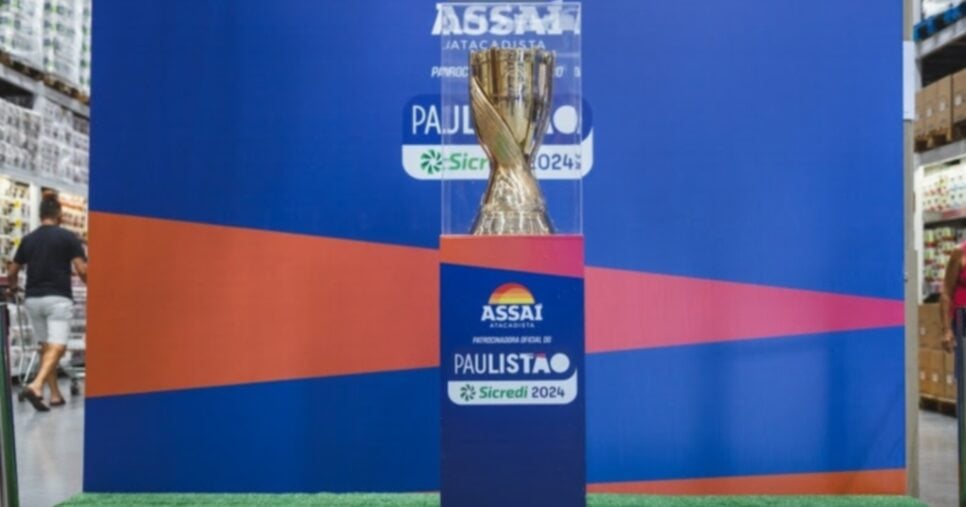 Assaí segue patrocinando o Paulistão - Foto: Divulgação/ Assaí Atacadista