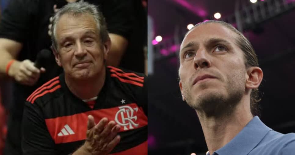 BAP recusa liberar craque do elenco de Filipe Luís no Flamengo (Foto: Alexandre Cassiano/ Wagner Meier/Getty Images)