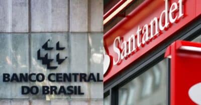 Banco Central e Santander - Foto Reprodução Internet