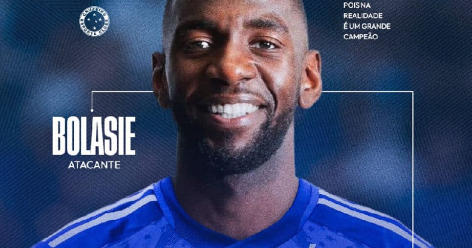 Bolasie é anunciado no Cruzeiro (Foto: Divulgação / Cruzeiro)