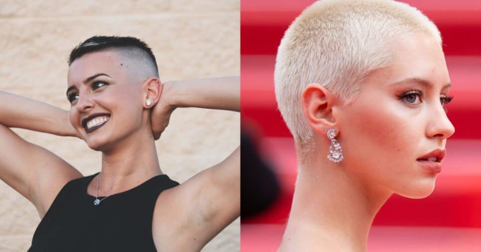Modelo de corte de cabelo Buzz Cut estilizado - Foto: Internet
