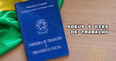 Adeus a essa carga horária de trabalho para esses CLTs (Foto: Montagem)