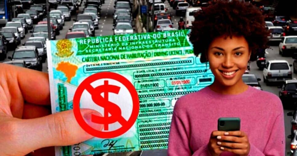 CNH pode ser garantida de graça em 2025 ((Foto Reprodução/Montagem/Lennita/Tv Foco/Internet/Canva)