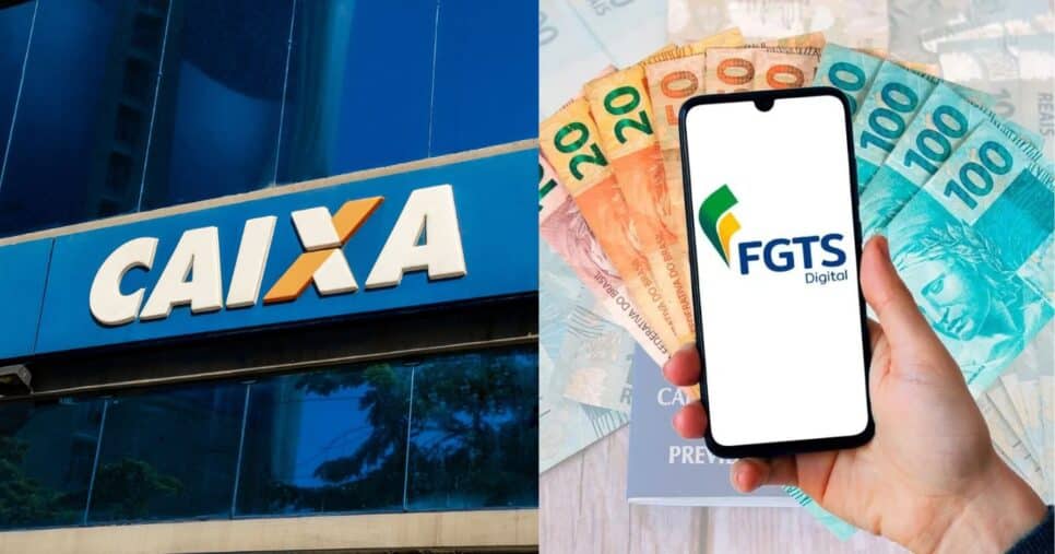 Caixa com pagamento do FGTS e saque extra - Foto Reprodução Internet