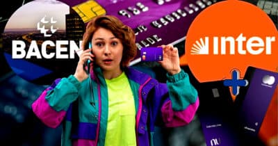 Banco Central emite alerta sobre o que financeiras como Inter e Nubank não podem fazer quanto aos cartões de crédito (Foto Reprodução/Montagem/Lennita/Tv Foco/Canva/Globo/Coca-Cola)