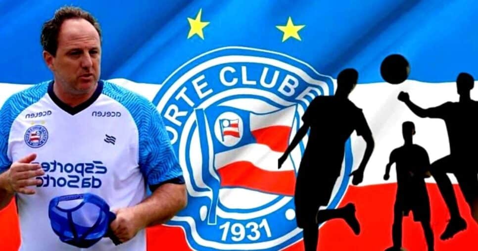 Rogério Ceni garante entrada de 5 reforços (Foto Reprodução/Montagem/Tv Foco/Lennita/Felipe Oliveira / EC Bahia)