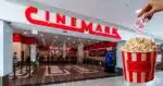 Cinemark e ilustração ingresso (Fotos: Reproduções / Internet / Canva)