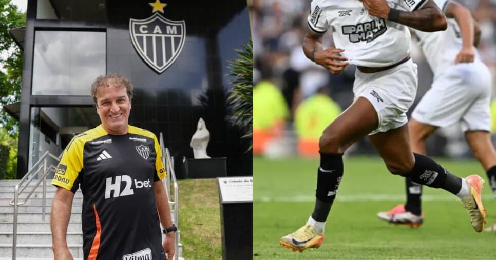 Cuca no Atlético Mineiro e Júnior Santos no Botafogo (Reprodução - Internet)