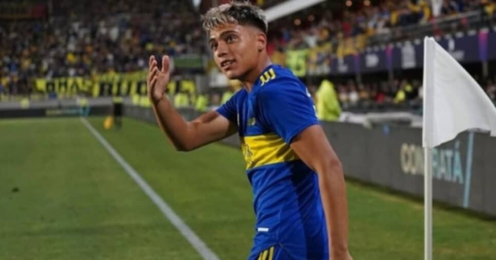 Exequiel Zeballos (Foto: Divulgação/Boca Jrs)