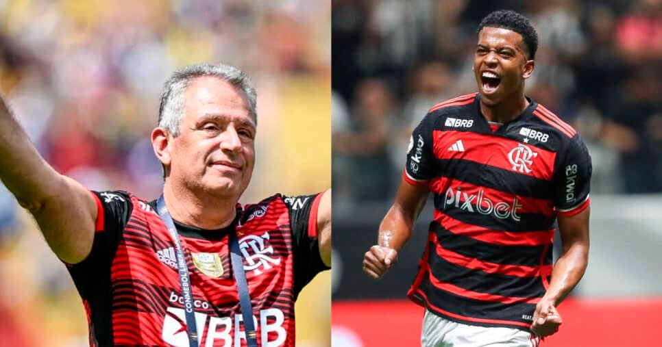 Flamengo - Bap (Foto: playmakerbrasil) e Carlinhos (Foto: Gilvan de Souza/Flamengo)