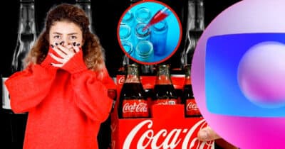 Globo confirma retirada de Coca-Cola em supermercados de país após descoberta tóxica (Foto Reprodução/Montagem/Lennita/Tv Foco/Canva/Globo/Coca-Cola)