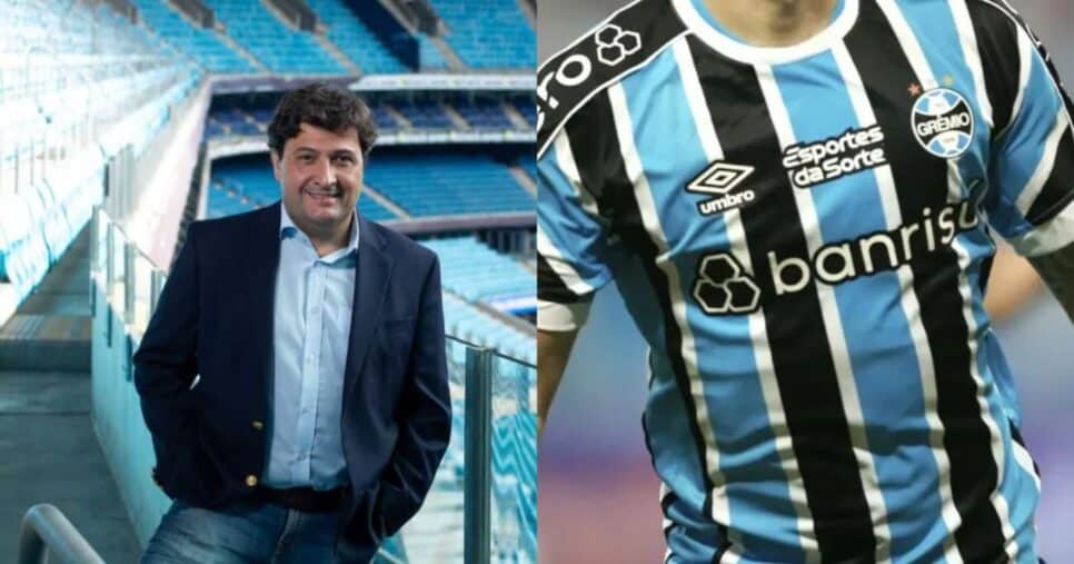 Guerra e contratação no Grêmio - Foto Reprodução Internet