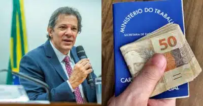 Haddad e salário mínimo - Foto Reprodução Internet