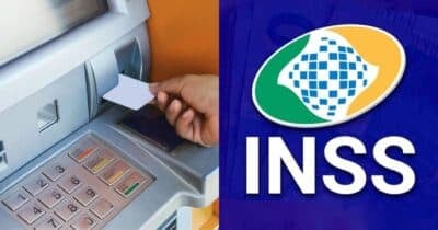 Ilustração banco e logo do INSS (Fotos: Reproduções / Canva /  Internet)