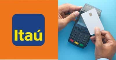 Itaú e cartão de crédito (Fotos: Reproduções / Internet / Canva)