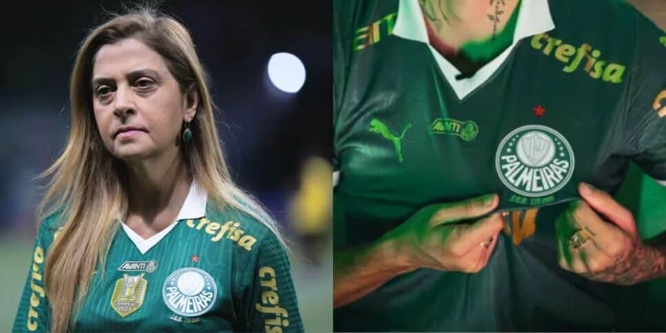 Leila Pereira cravou um pacotão de reforços ao Palmeiras (Reprodução: Ettore Chiereguini)