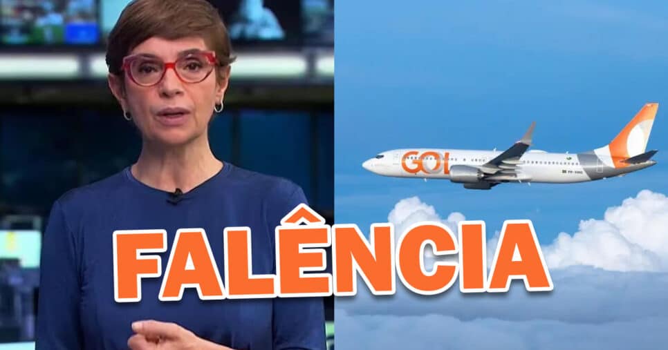 Lo Prete - Falência de rival da GOL (Foto: Reprodução - Globo)