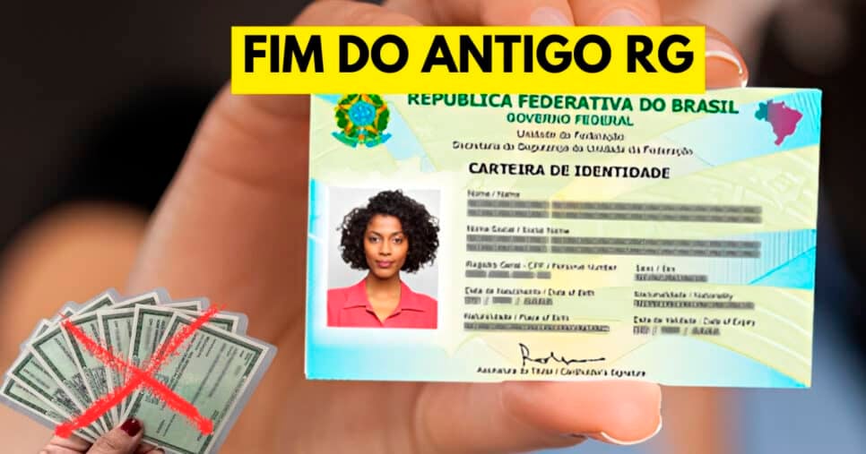 NOVO RG - Fim do antigo documento (Foto: Canva)