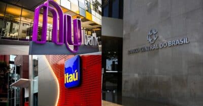 Nubank / Itaú / Banco Central - Montagem: TVFOCO
