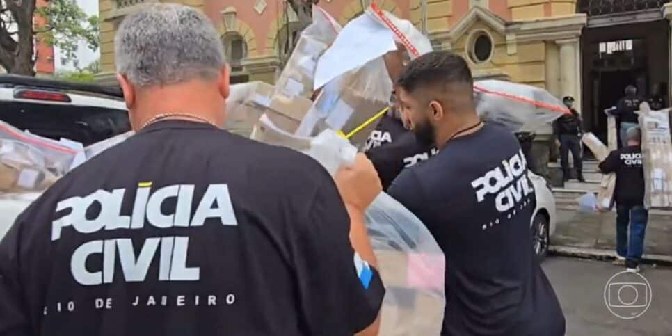 Polícia Civil (Foto: Reprodução / Globo)