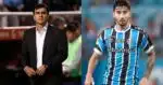 Quinteros e Villasanti do Grêmio (Foto: Divulgação)